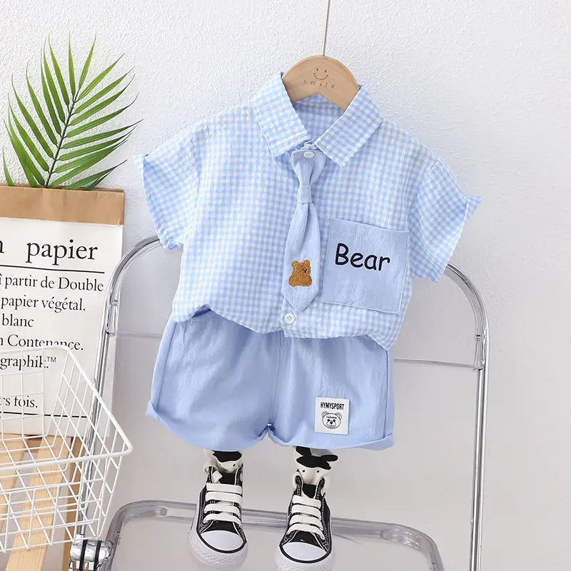 Conjuntinho Bebê Ursinho – Estilo & Conforto com Toque Divertido
