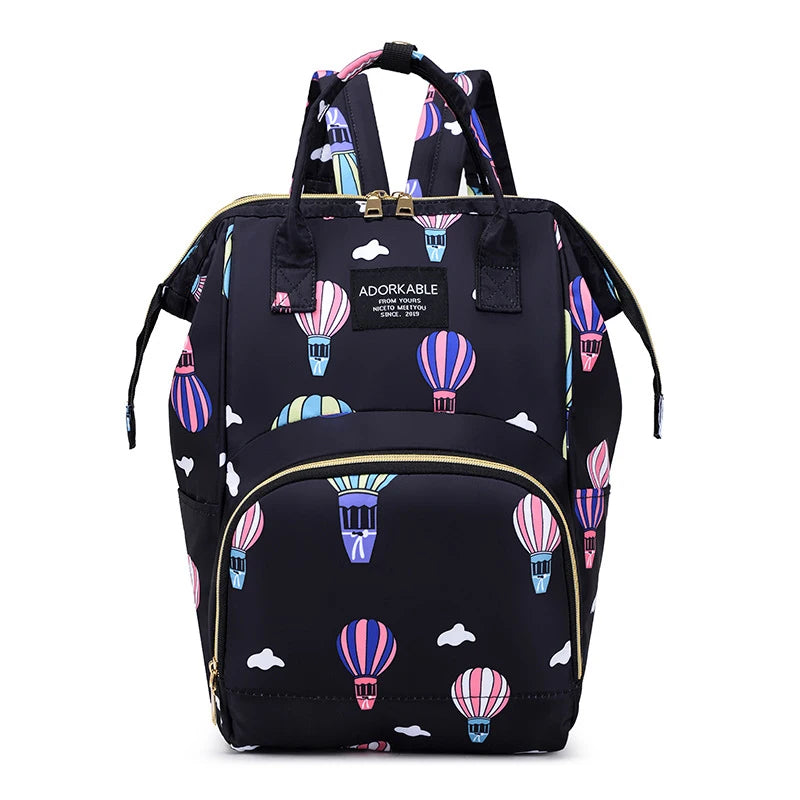 🎒 Mochila de Mamãe com Estampa Divertida – Praticidade com Estilo para o Dia a Dia!