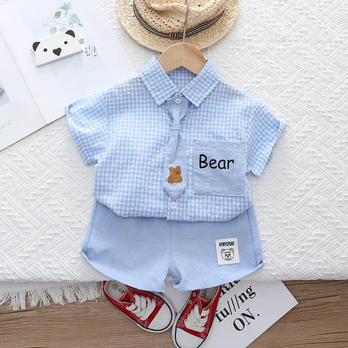 Conjuntinho Bebê Ursinho – Estilo & Conforto com Toque Divertido